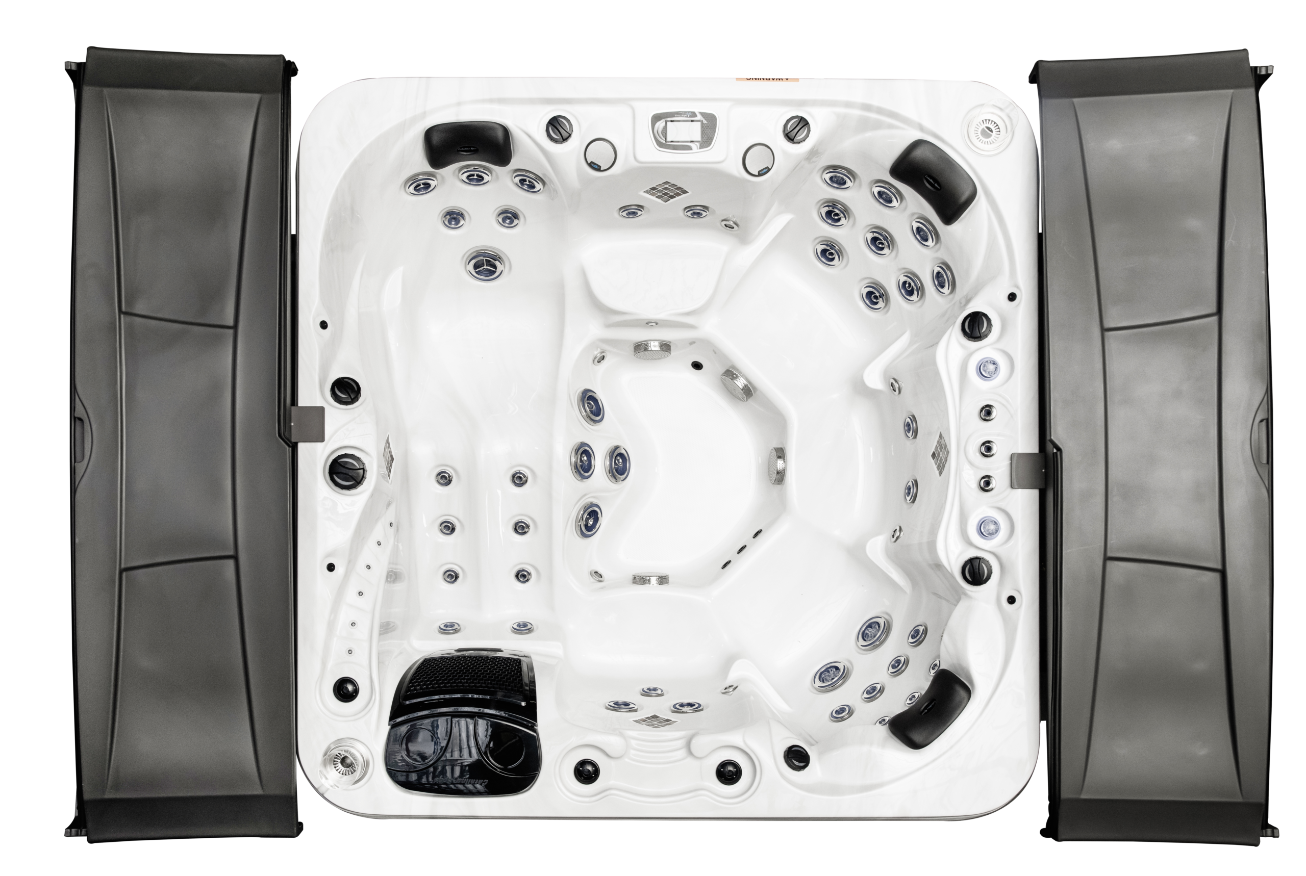 Overhead view of the 2021 Catalina Carlton Hot Tub