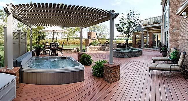 4 Inspiring Hot Tub Landscaping Ideas with Pictures - Aqua Living