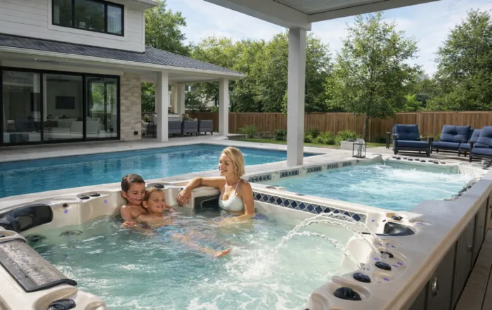 Whisper outdoor new brand for spas, hot tubs