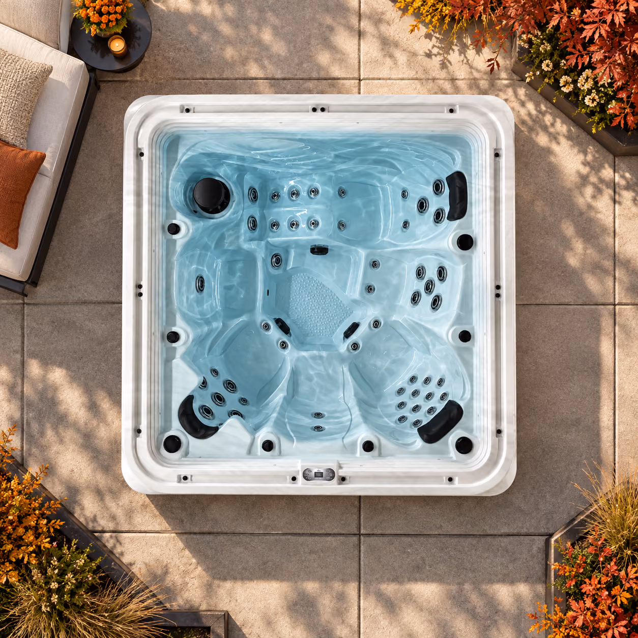 Plug & Power PP53 Spa, top view