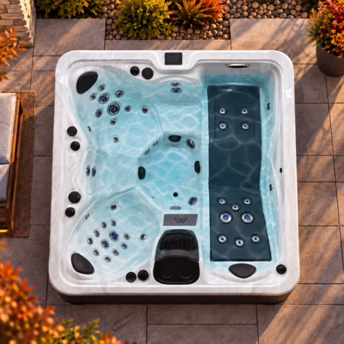 Whisper Solace Spa, top view